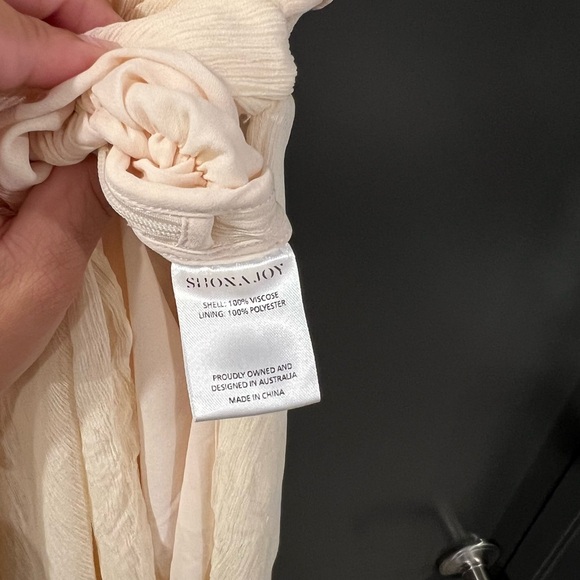 Shona Joy Delphine Sleeveless Midi Dress in Cream Size US 2 NEW! New with tags! - Picture 7 of 11